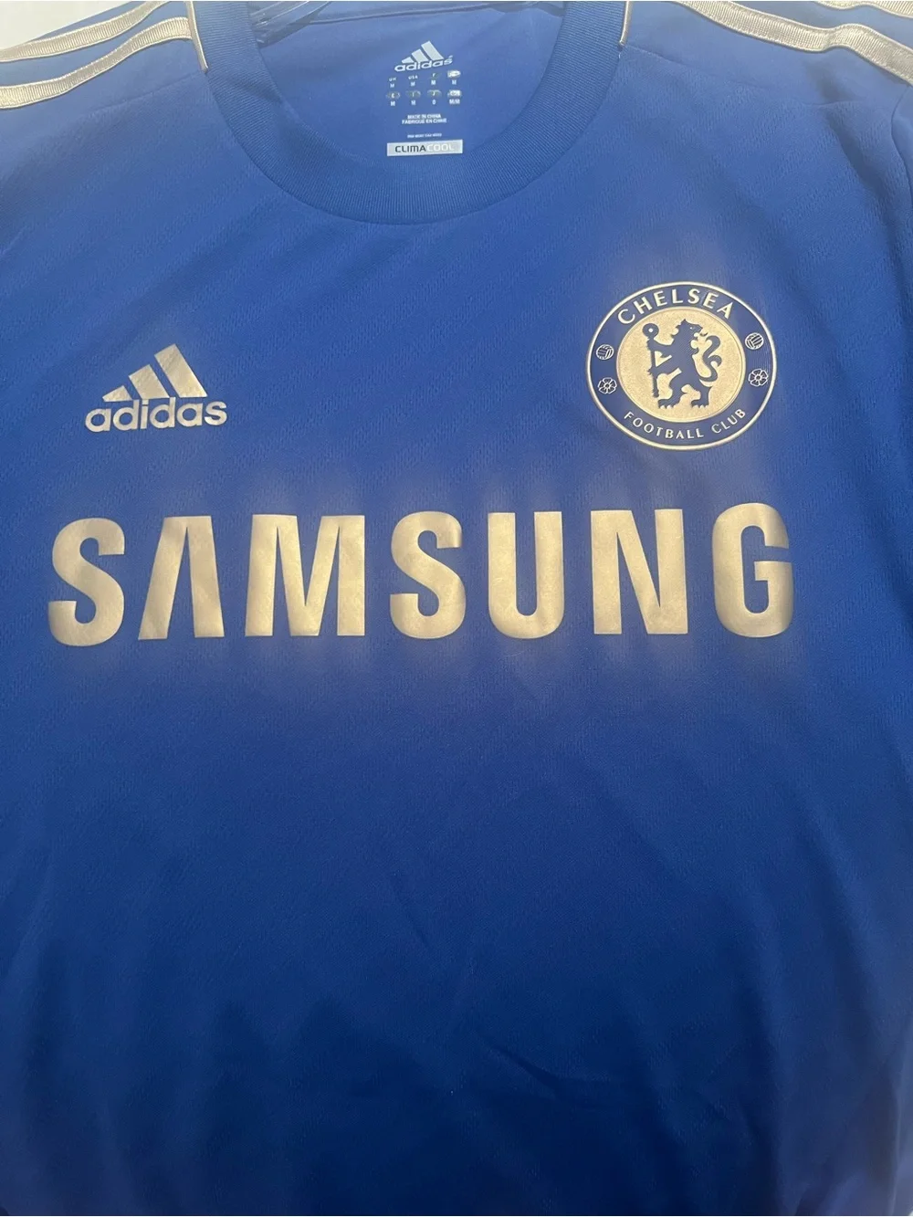 Adidas Chelsea Football Club Blue Soccer Jersey
